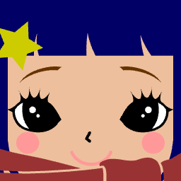 Simple square face avatar suitable for small profile icons