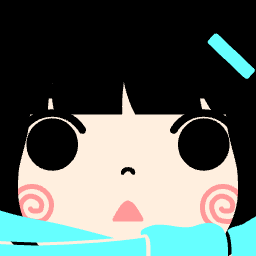 Square face avatar with strong character identity