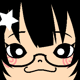 Square avatar with clear eyes and balanced composition